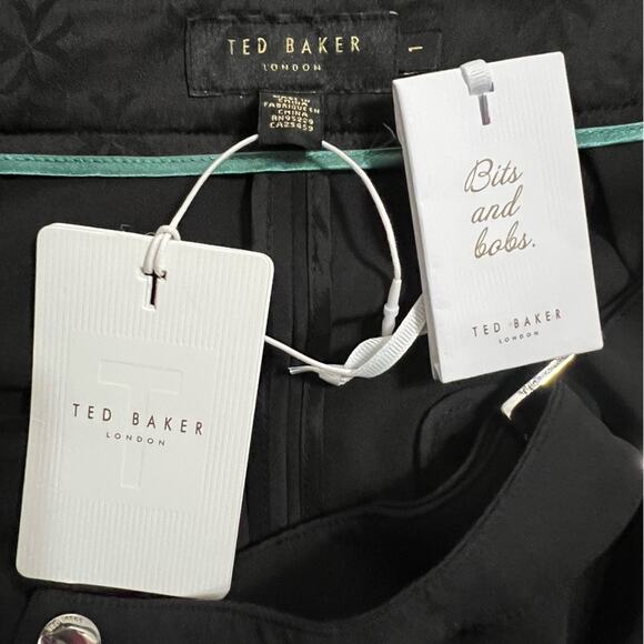 Ted Baker Black Slim Tailored Trousers Size 1 - Picture 8 of 12